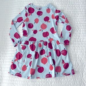 Tea Collection Pocket Play Dress in Apple a Day